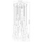 Z-Lite Cayden Chandelier, 27-Light, 36 In.W x 16.75 In.H, Matte Black/Clear + Etched Opal 1946P-27R-MB - alternate 6